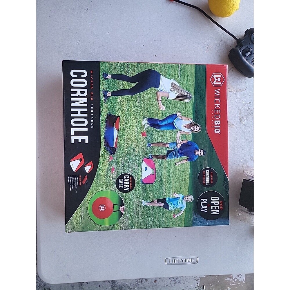 Travel Portable Cornhole Game Set for Kids - Beach Game -NEW Sealed
